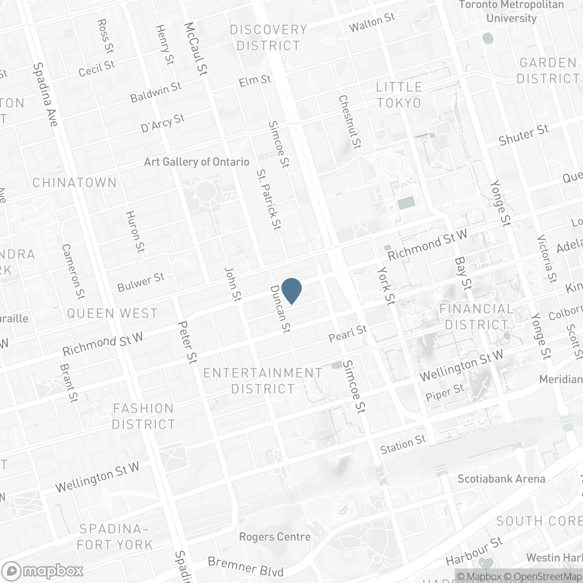 1105 - 199 RICHMOND ST W STREET, Toronto, Ontario M5V 0H4